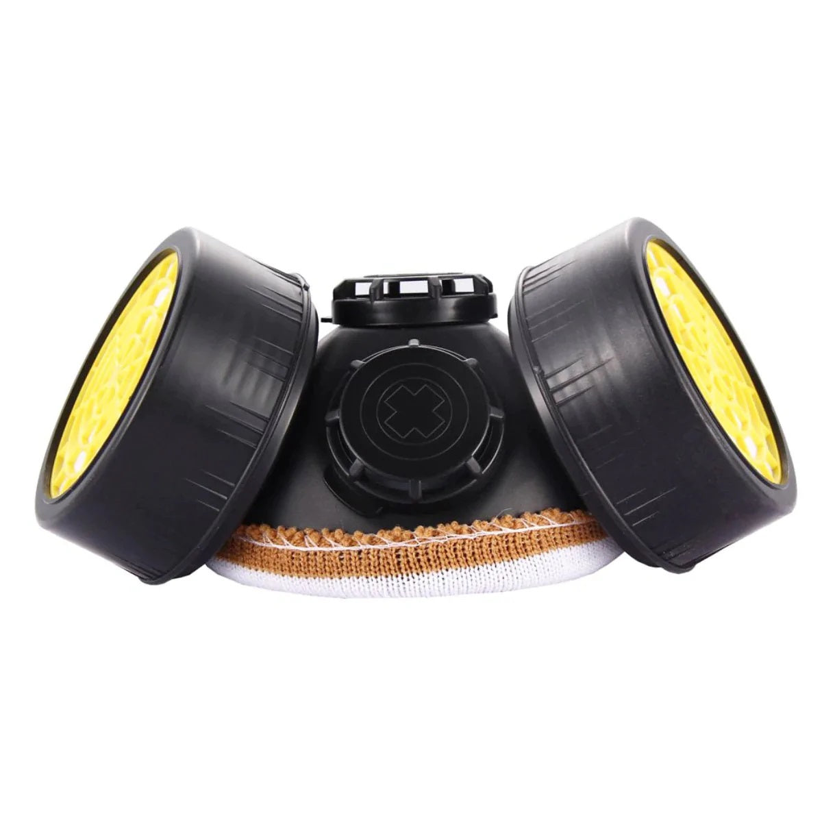 Ochelari de protectie si masca dubla cu 2 filtre de carbon