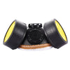 Ochelari de protectie si masca dubla cu 2 filtre de carbon