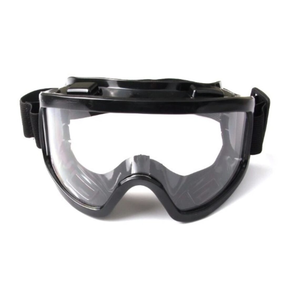 Ochelari de protectie si masca dubla cu 2 filtre de carbon
