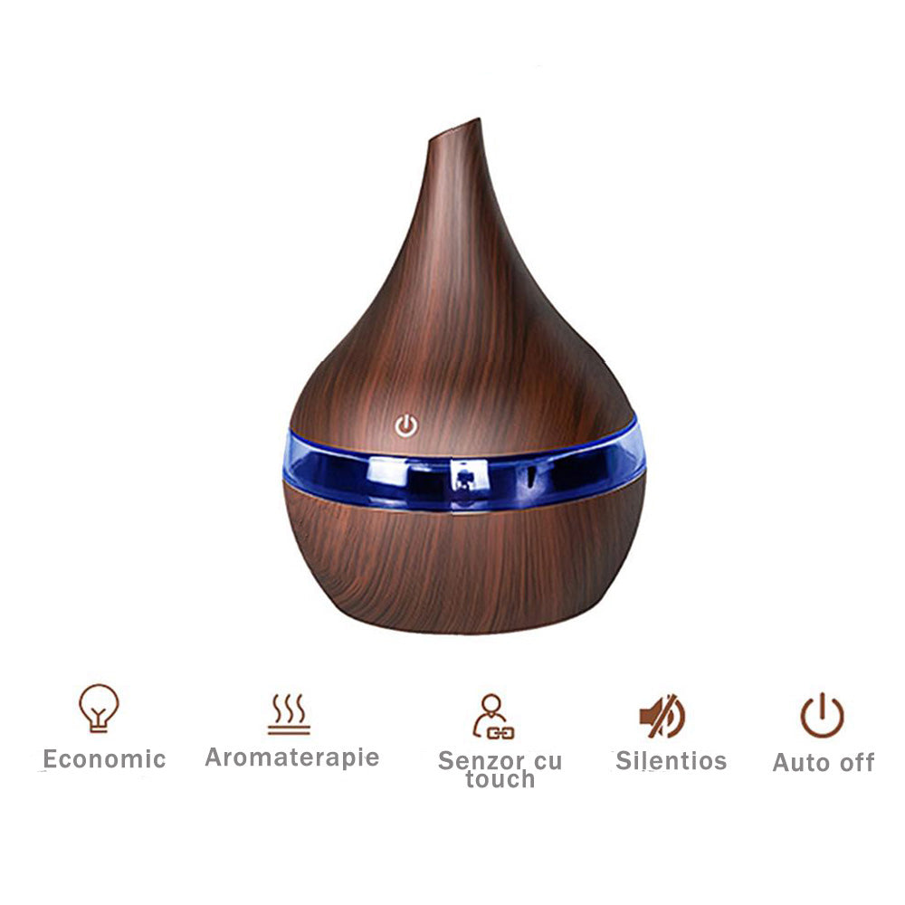 Umidificator ultrasonic si difuzor de arome