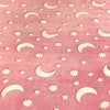 Set 2 x Patura copii pufoasa si caldurosa, cu efect fosforescent, roz