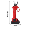 Foarfeca electrica pentru vita de vie, crengi, cu 2 Acumulatori 24V