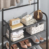 Cuier pentru haine si pantofi 170 x 60 x 26 cm