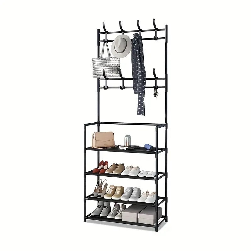 Cuier pentru haine si pantofi 170 x 60 x 26 cm