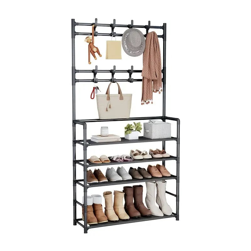Cuier pentru haine si pantofi 170 x 60 x 26 cm