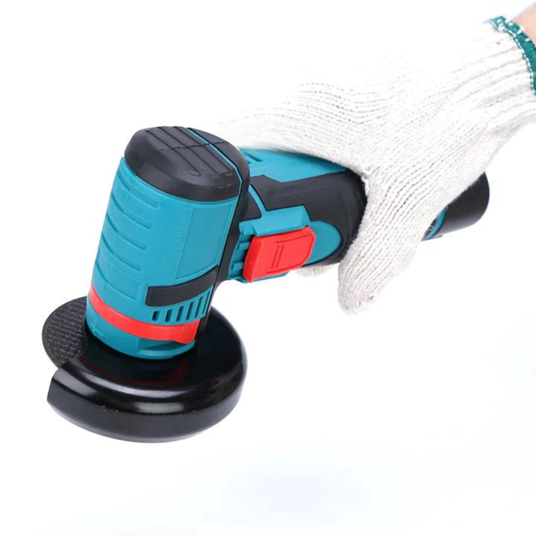 Mini polizor portabil GrinderPro 2 x Acumulatori + 6 Panze Cadou