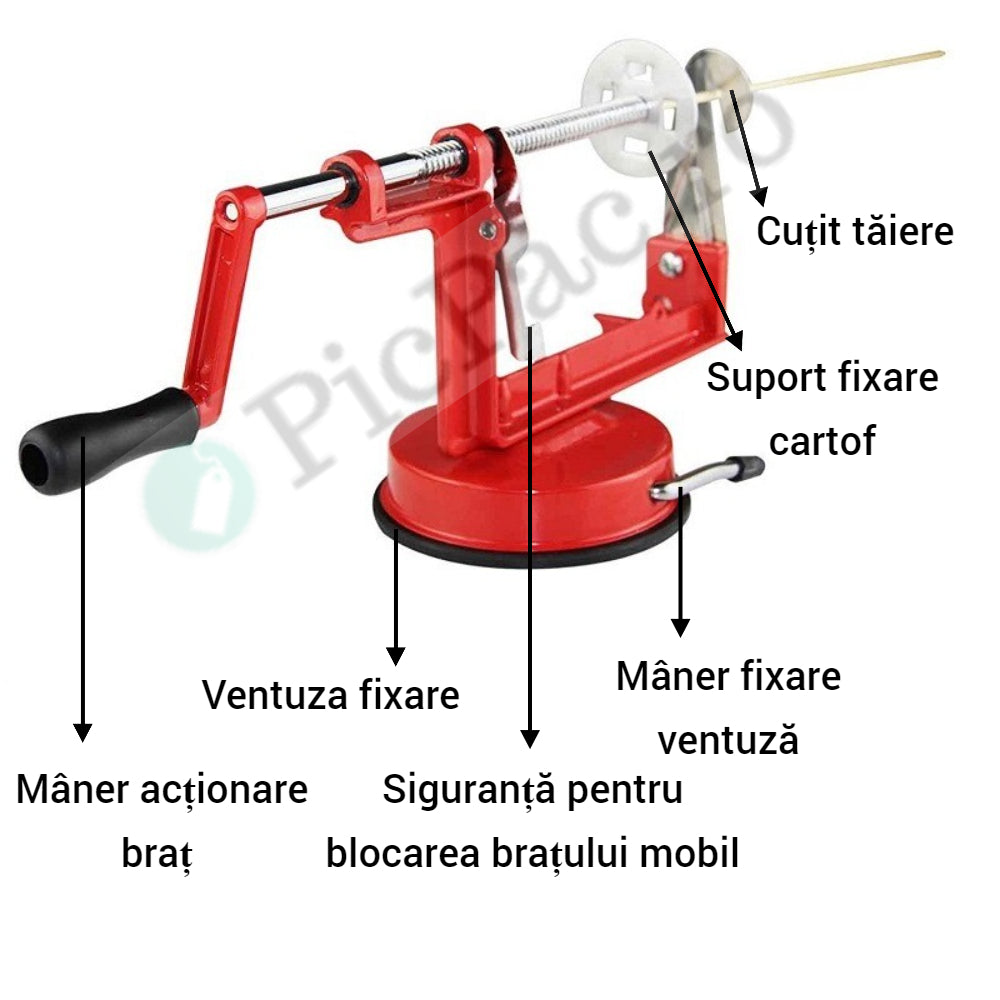 Lichidare de stoc. Aparat pentru chipsuri de cartofi spirala