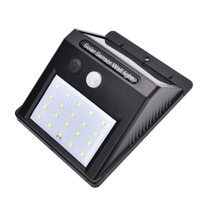Lampa LED cu incarcare solara si senzor de miscare