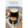 Friteuza fara Ulei cu aer cald, Functie de Coacere, 6LITRI, 2400WATT, TOP KING, LCD