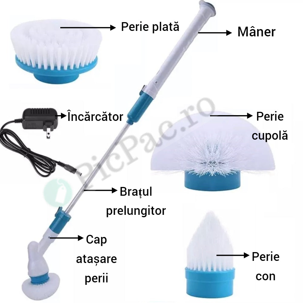 Lichidare de stoc. Perie electrica pentru curatare