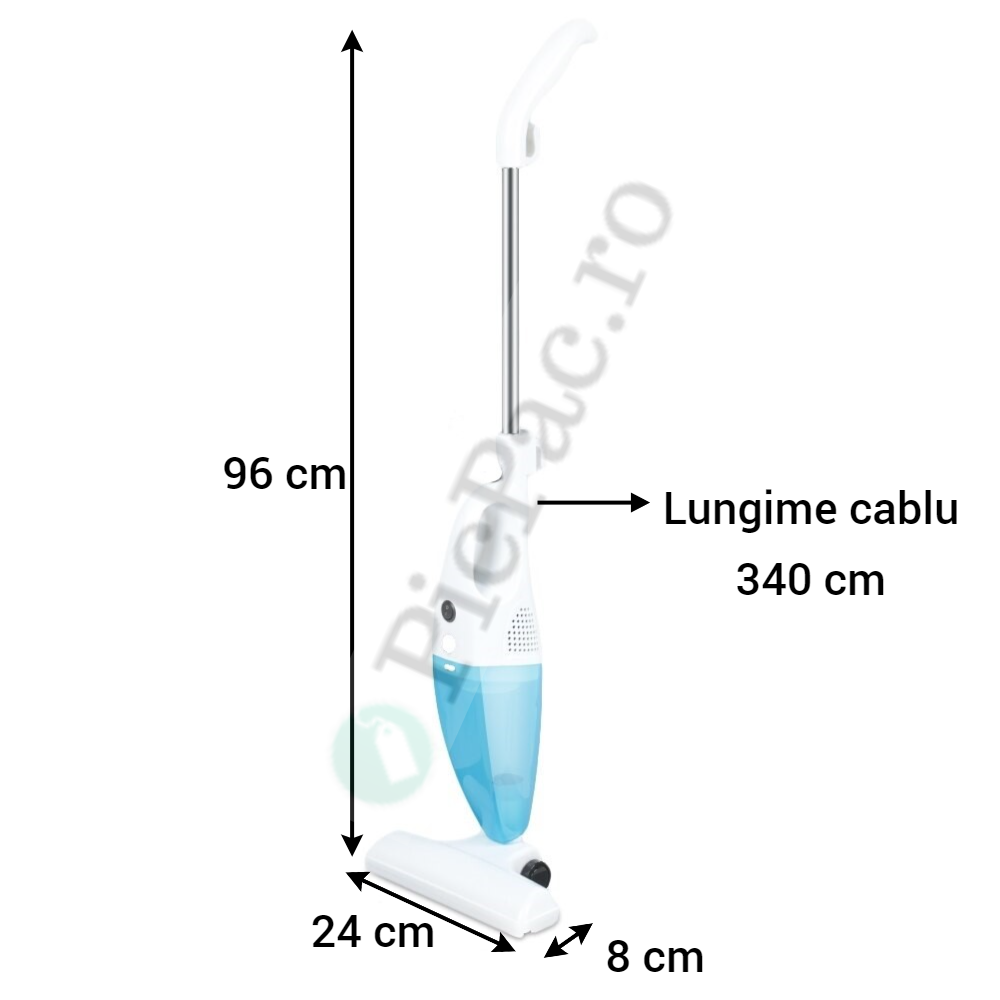 Lichidare de stoc. Aspirator Vertical 2 in 1 cu filtru fara sac