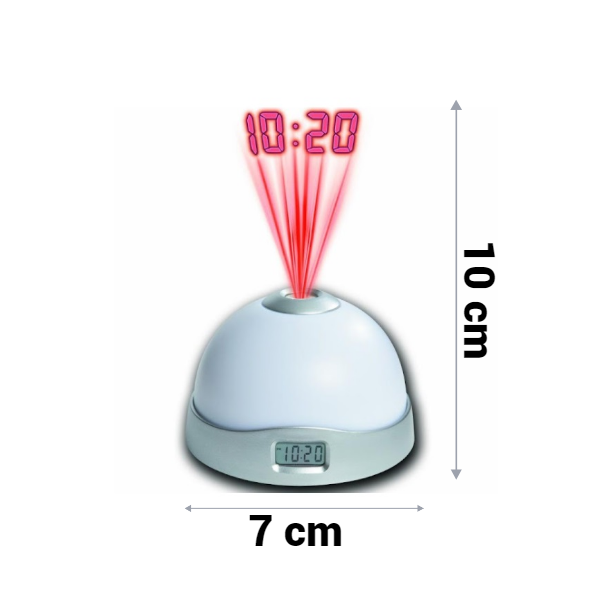 Ceas digital cu proiectie LED 2 in 1
