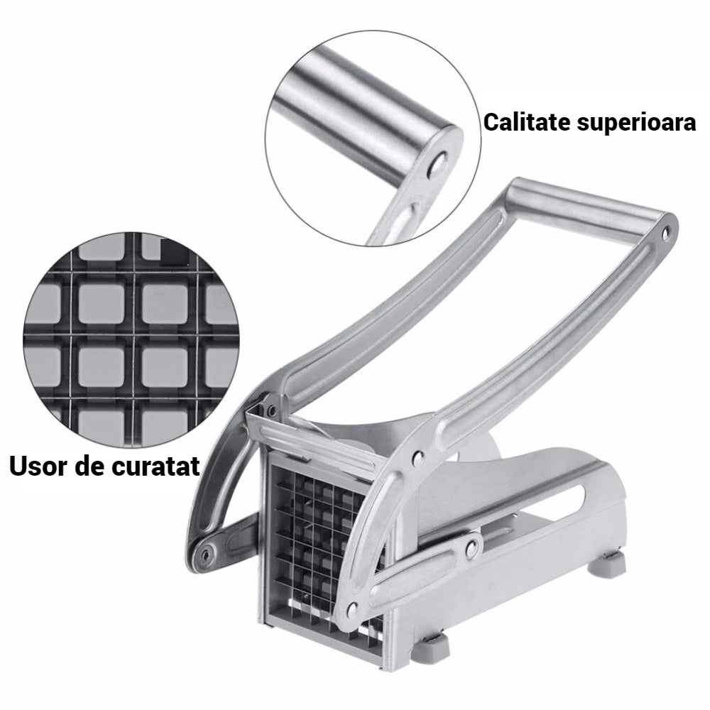 Lichidare de stoc. Aparat de taiat cartofi pai si legume,  din inox
