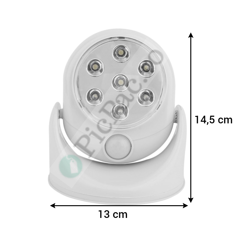 Lichidare de stoc. Lampa fara fir cu senzor de miscare 360 de grade