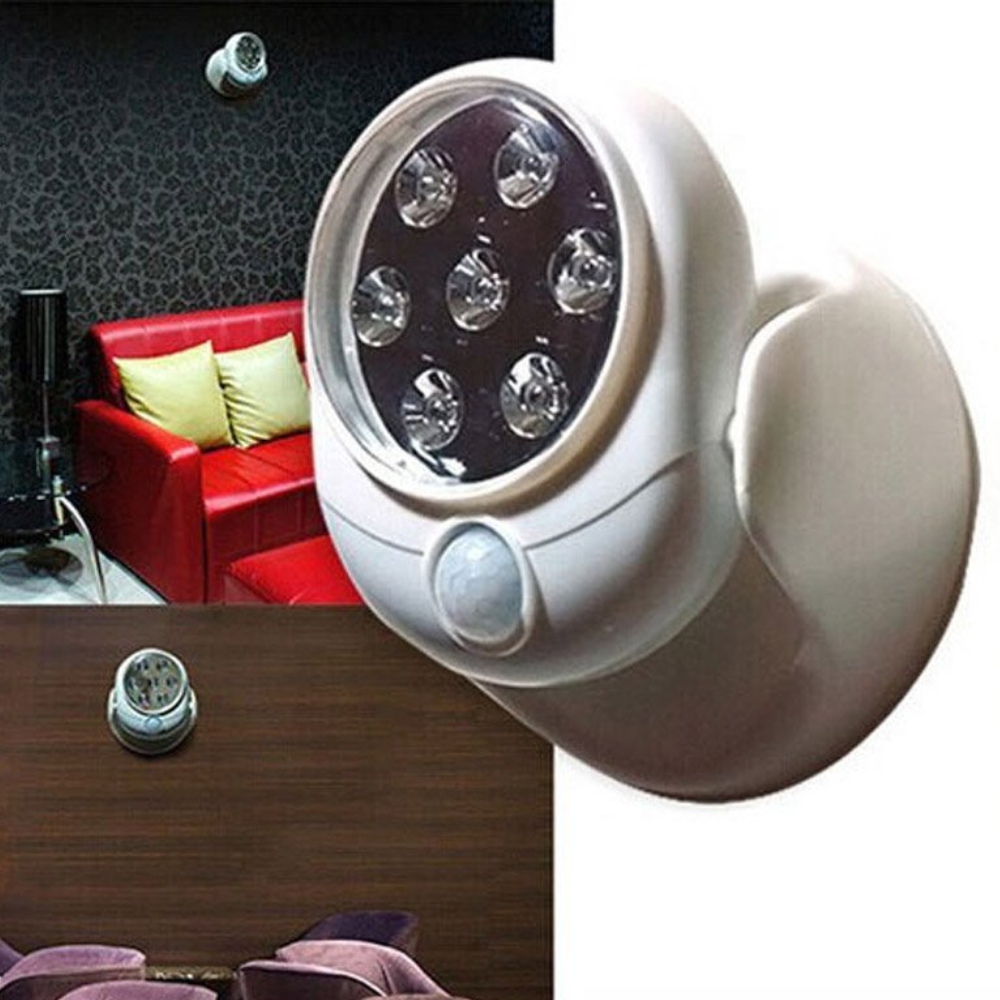 Lichidare de stoc. Lampa fara fir cu senzor de miscare 360 de grade