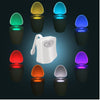Lampa de veghe pentru toaleta cu LED, senzor de miscare si lumina, 8 culori diferite