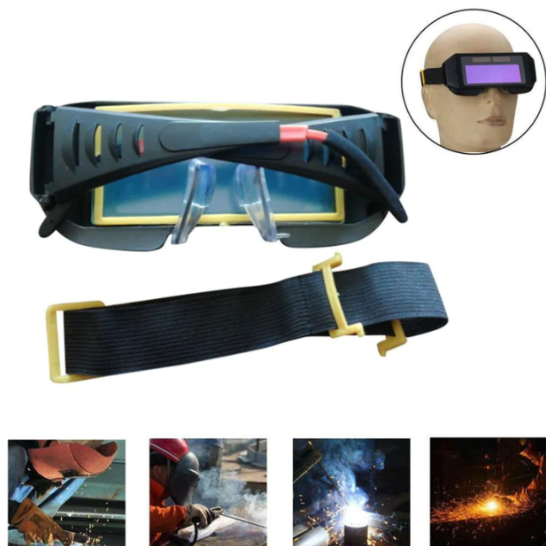Ochelari de protectie sudura cu display LCD, cristale lichide auto-intunecare