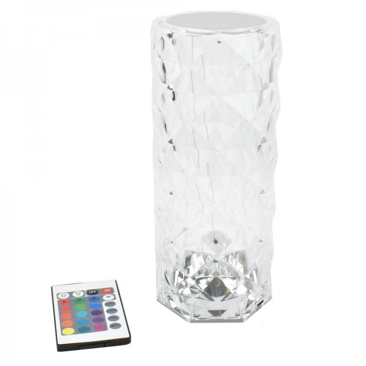 Lampa de masa decorativa cu led RGB