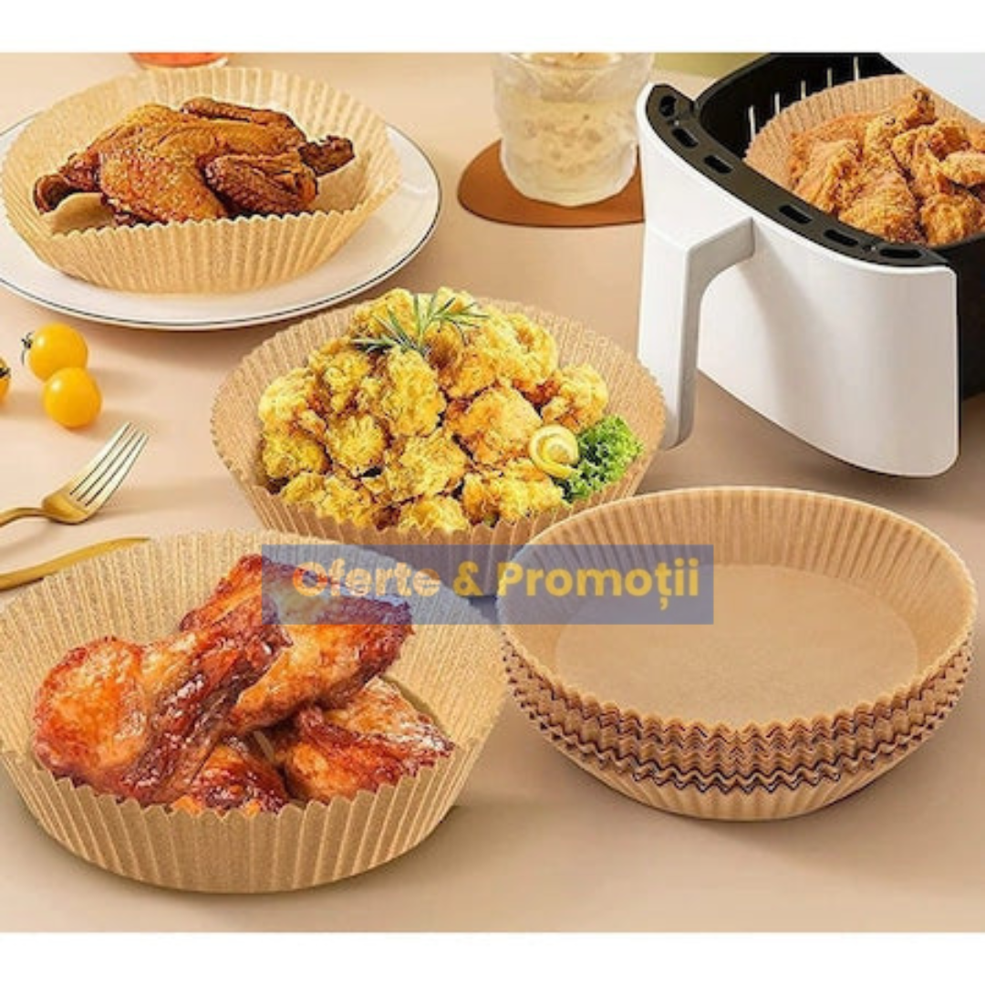 Friteuza fara Ulei cu aer cald, Functie de Coacere, 6LITRI, 2400WATT, TOP KING, LCD