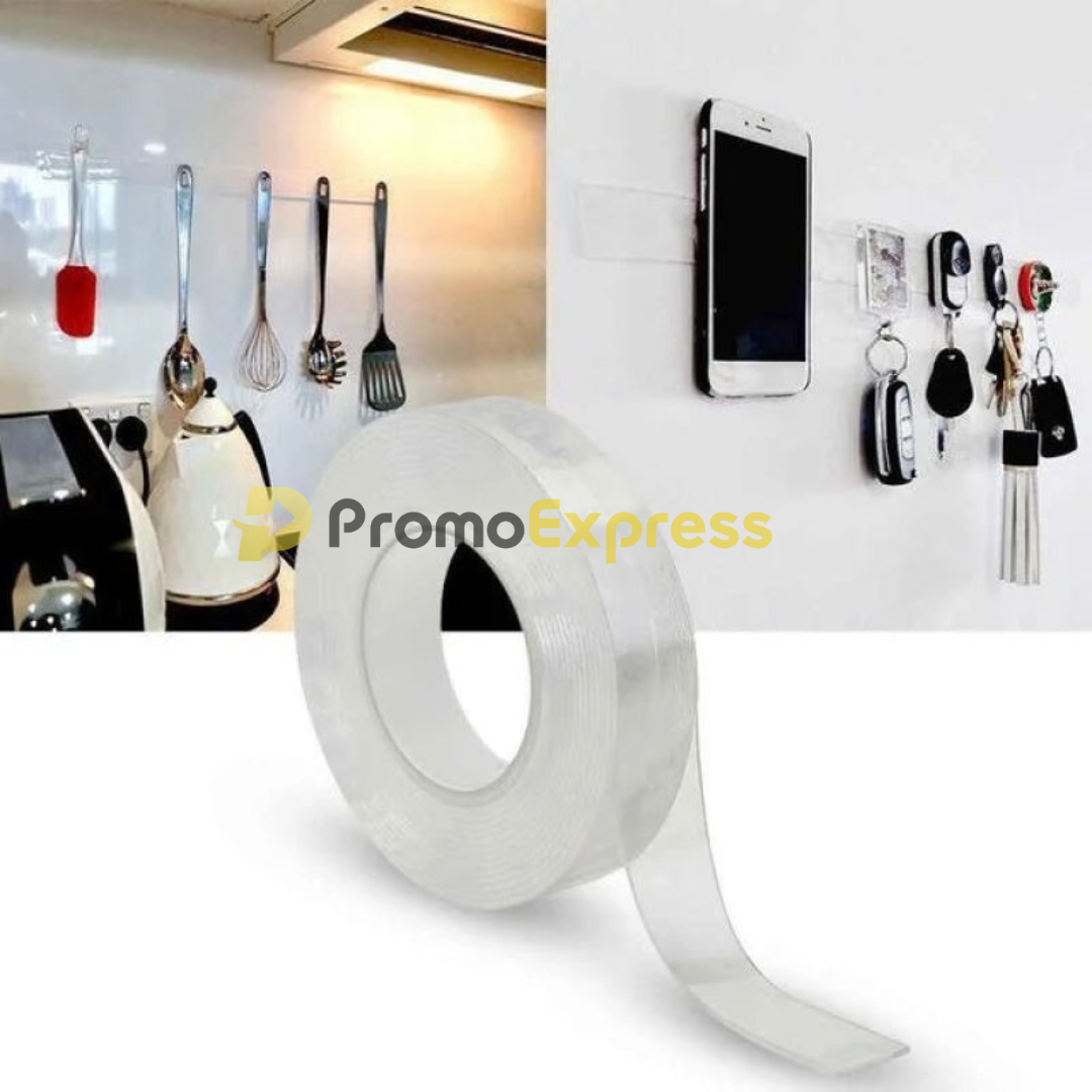 1 + 1 GRATUIT PROMO Banda de silicon dubla adeziva